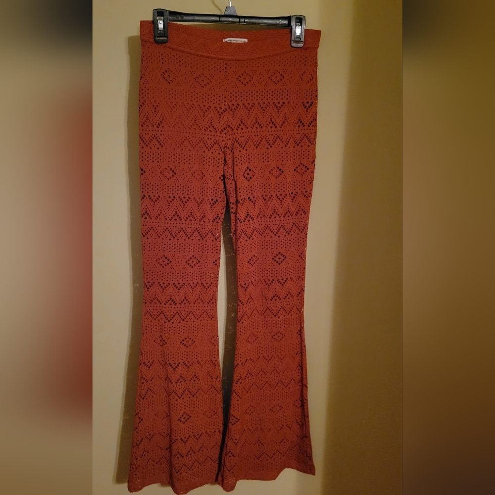 Flared bell bottoms